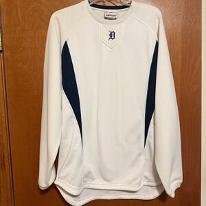 Majestic Therma base Detroit tigers pull over size medium